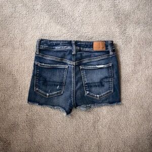 American eagle blue ripped jeans